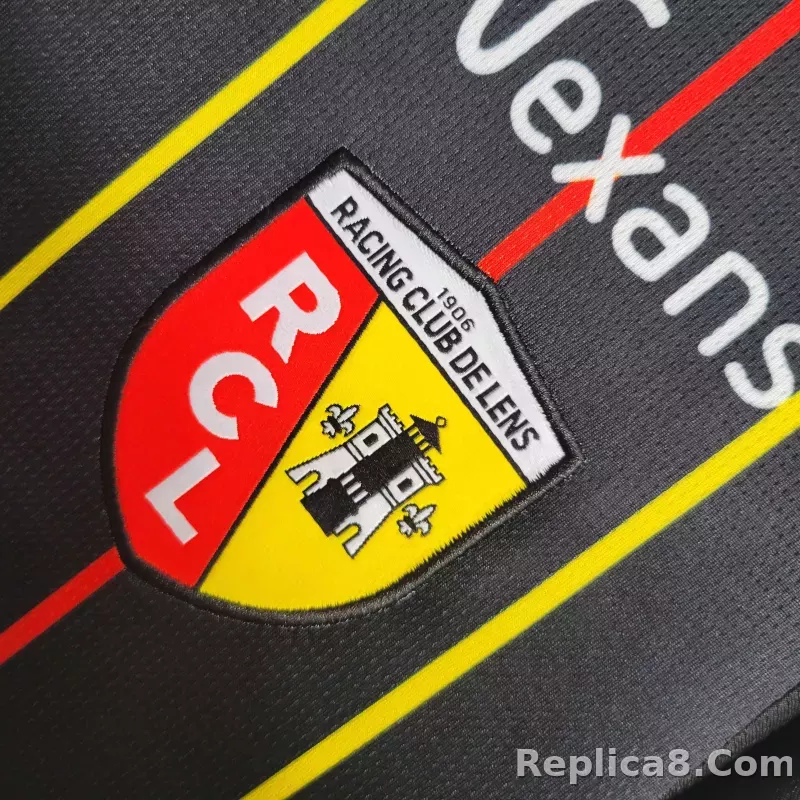 23-24  RC Lens Away Jersey Fan Version - detail