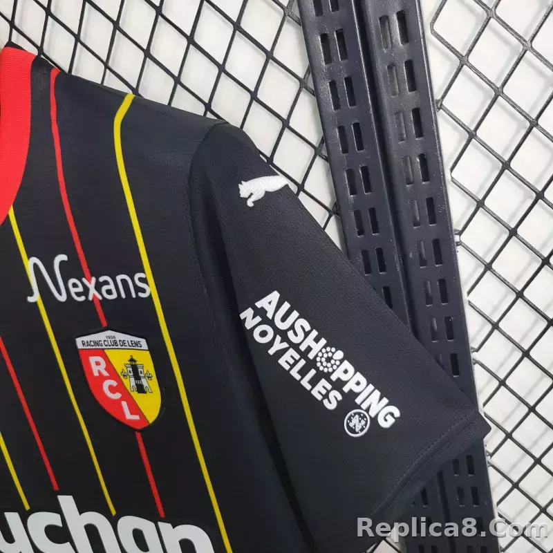 23-24  RC Lens Away Jersey Fan Version - detail