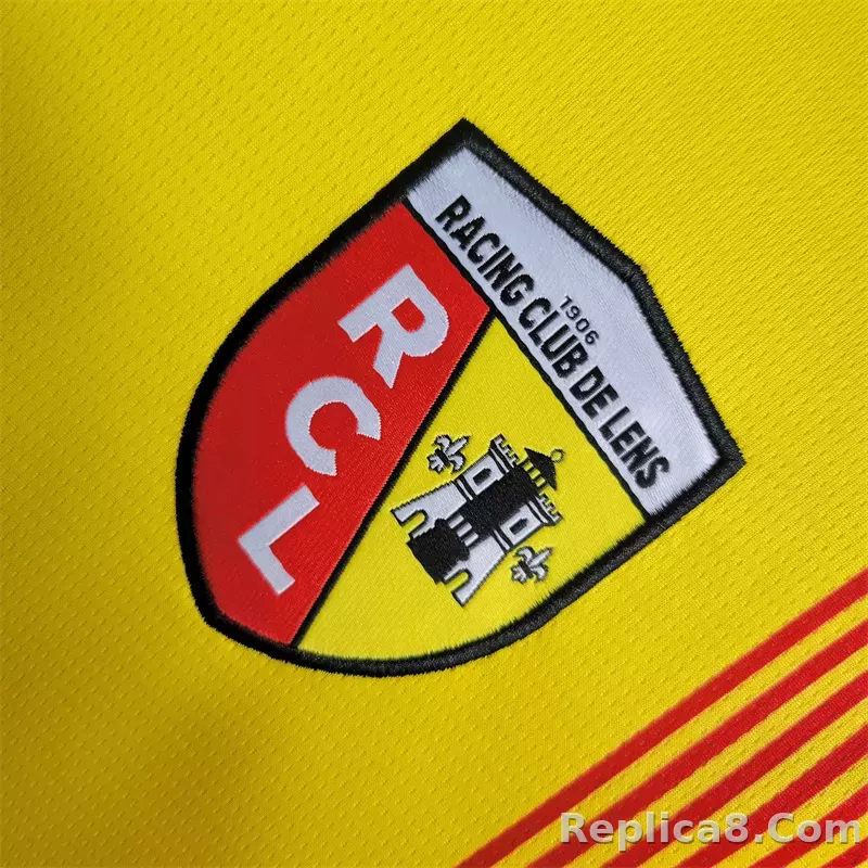 23-24  RC Lens Home Jerseys Fan Version - detail