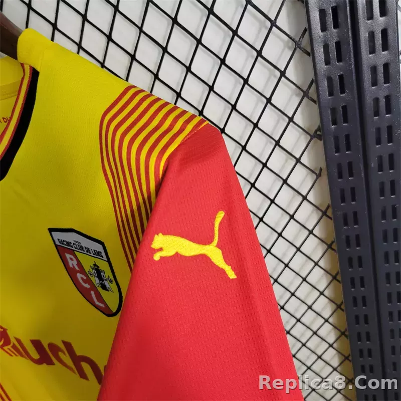 23-24  RC Lens Home Jerseys Fan Version - detail
