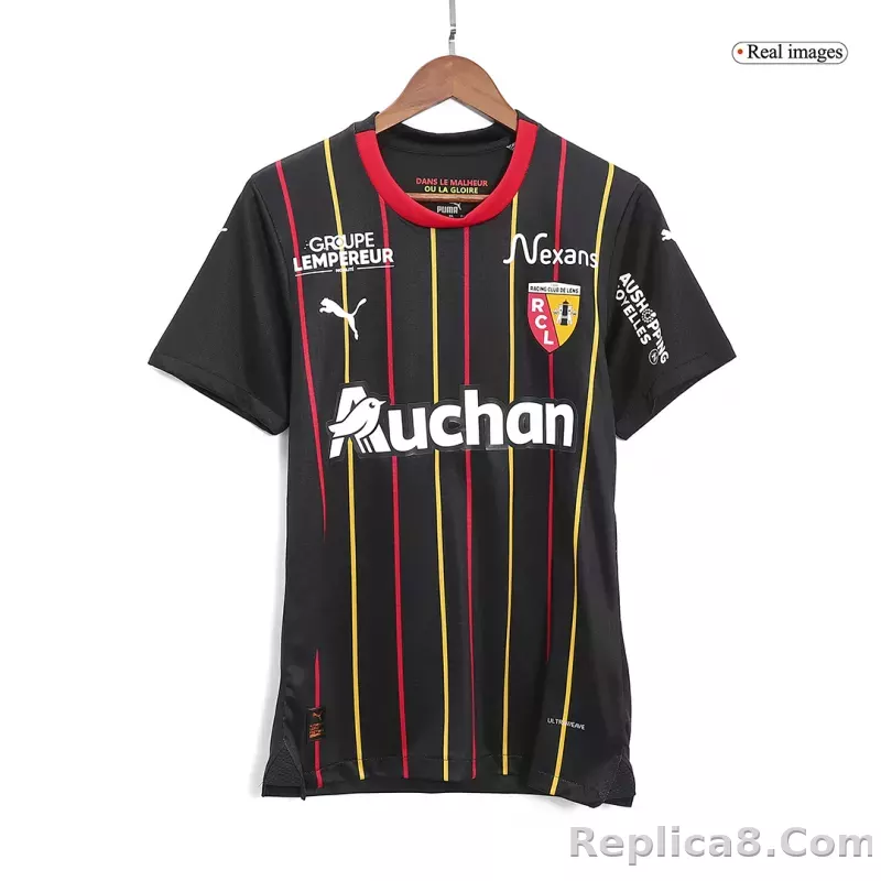 23-24 RC Lens Away Jersey Fan Version - detail