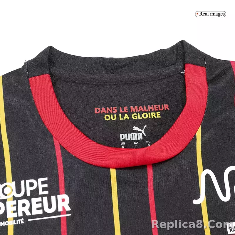 23-24 RC Lens Away Jersey Fan Version - detail