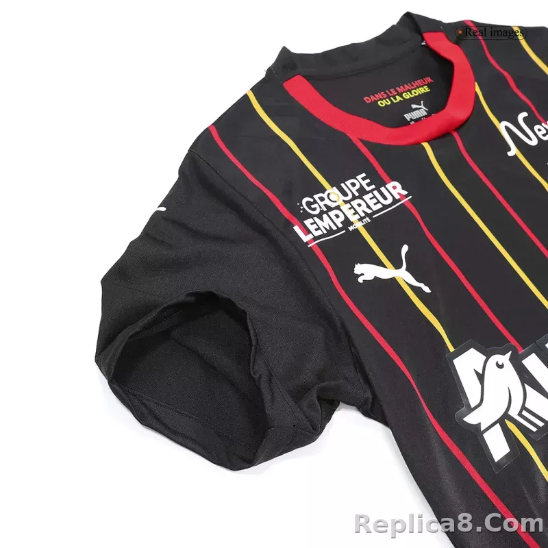 23-24 RC Lens Away Jersey Fan Version - detail