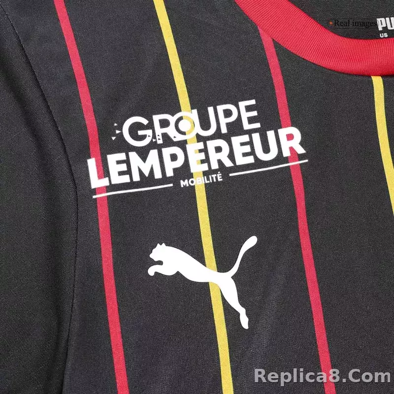 23-24 RC Lens Away Jersey Fan Version - detail