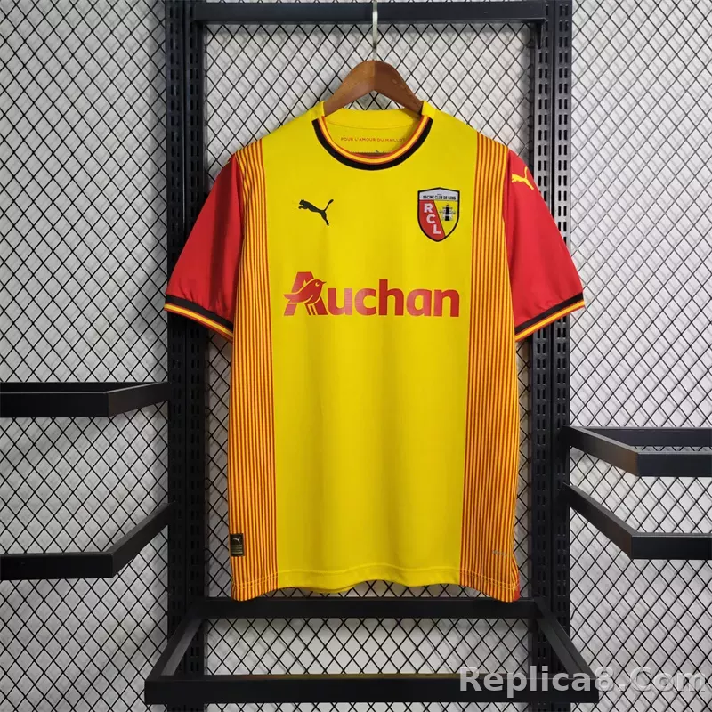 23-24 RC Lens Home Jerseys Fan Version