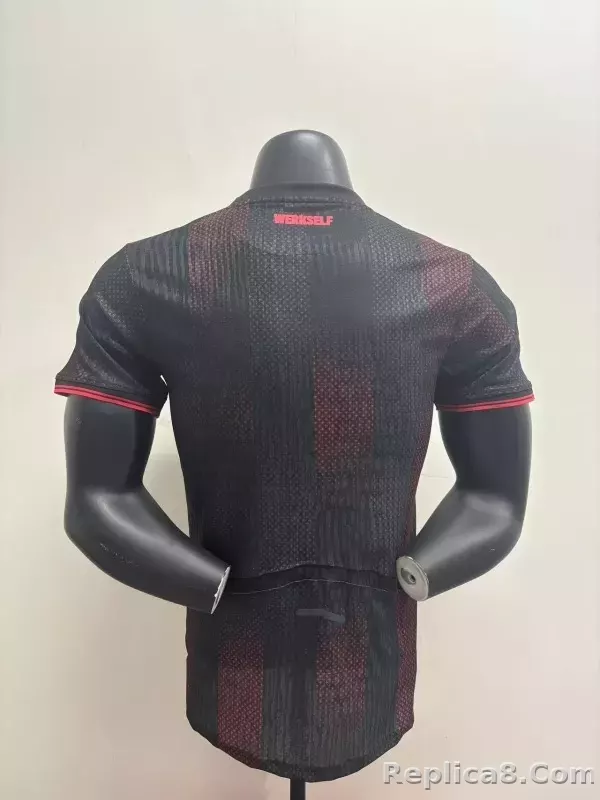 25-26 Bayer 04 Leverkusen Home Soccer Jersey Player Version - detail