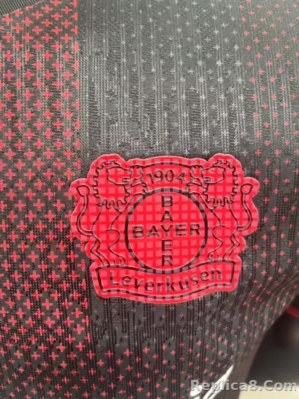 25-26 Bayer 04 Leverkusen Home Soccer Jersey Player Version - detail