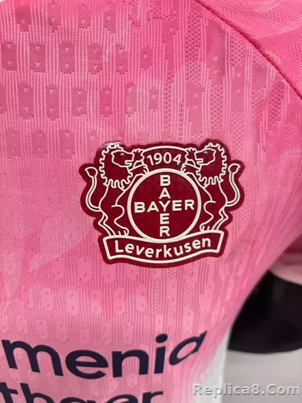 25-26 Bayer 04 Leverkusen Away Soccer Jersey Player Version - detail