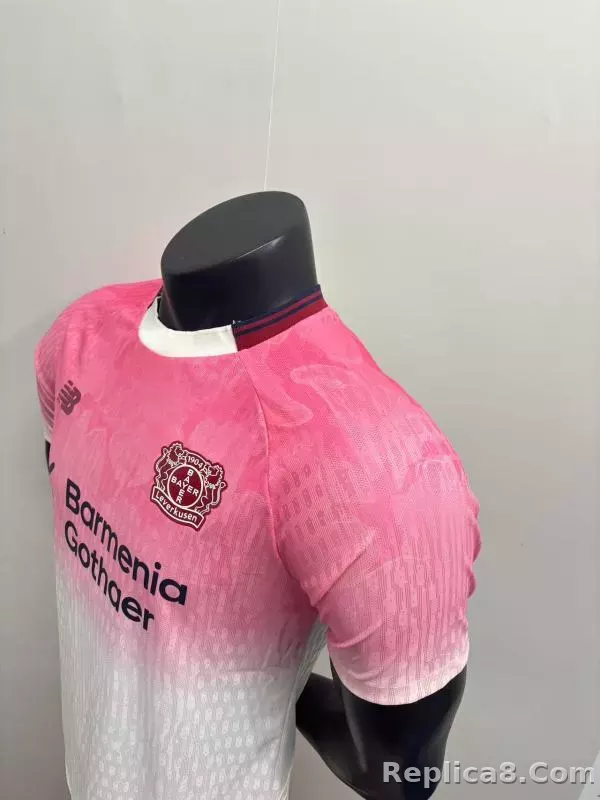 25-26 Bayer 04 Leverkusen Away Soccer Jersey Player Version - detail