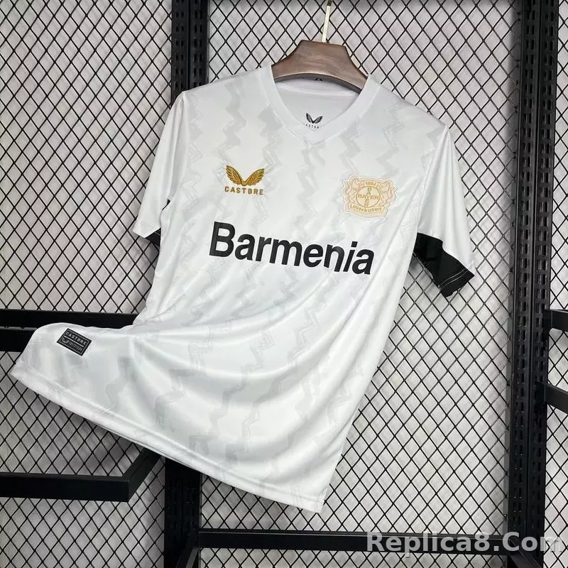 24-25 Bayer 04 Leverkusen Away Soccer Jersey - detail