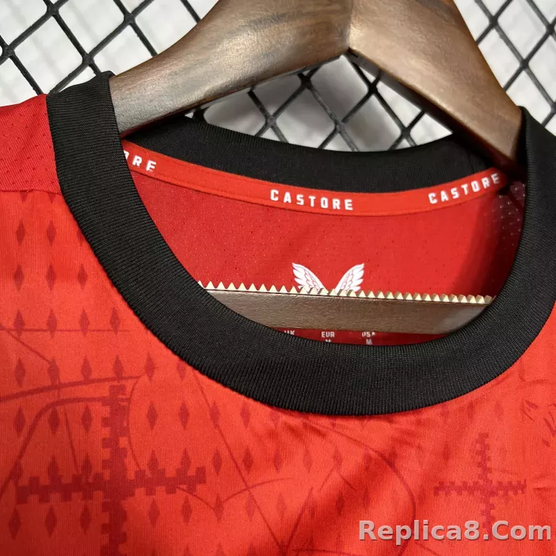 24-25 Bayer 04 Leverkusen Home Soccer Jersey - detail
