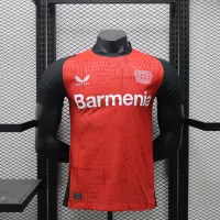 24-25 Bayer 04 Leverkusen Home Soccer Jersey Player Version - view 1