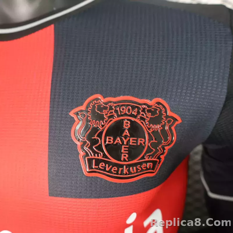23-24 Bayer 04 Leverkusen Home Jersey Player Version - detail