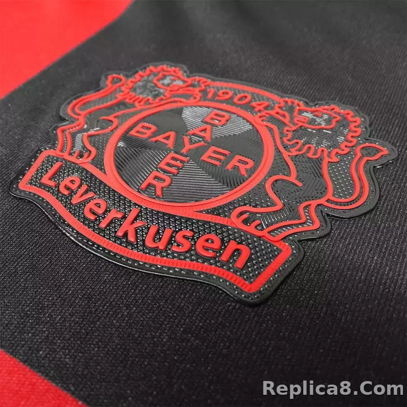 23-24 Bayer 04 Leverkusen Home Jersey Fan Version - detail
