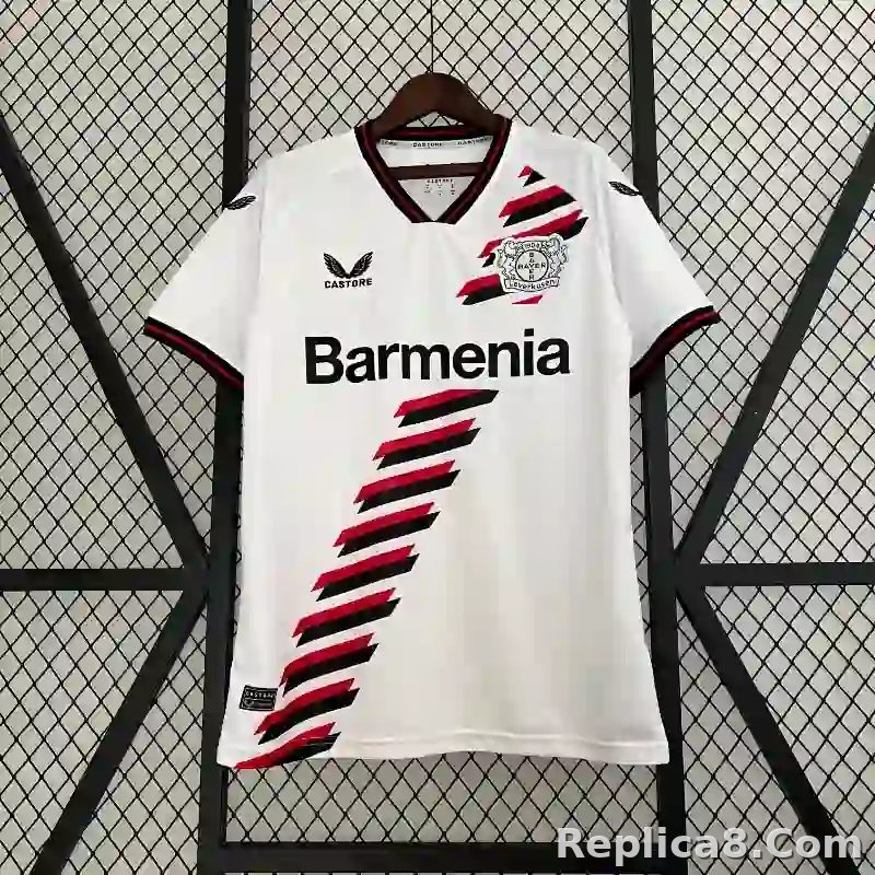 23-24 Bayer 04 Leverkusen Away Jersey Fan Version