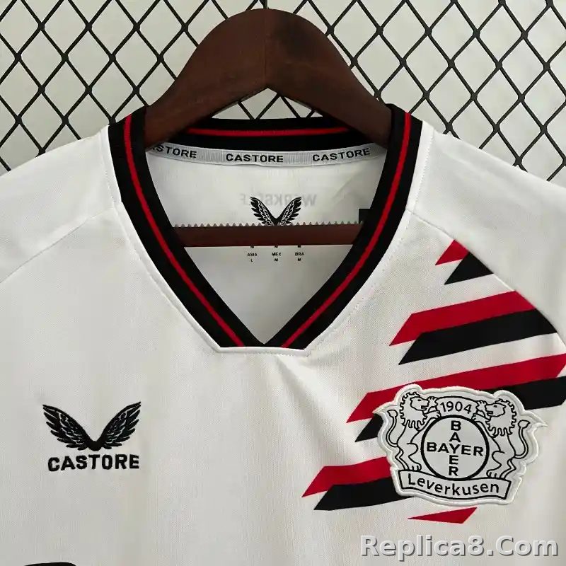 23-24 Bayer 04 Leverkusen Away Jersey Fan Version - detail