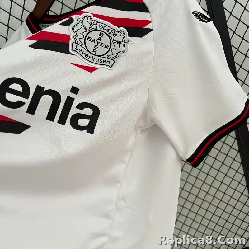 23-24 Bayer 04 Leverkusen Away Jersey Fan Version - detail