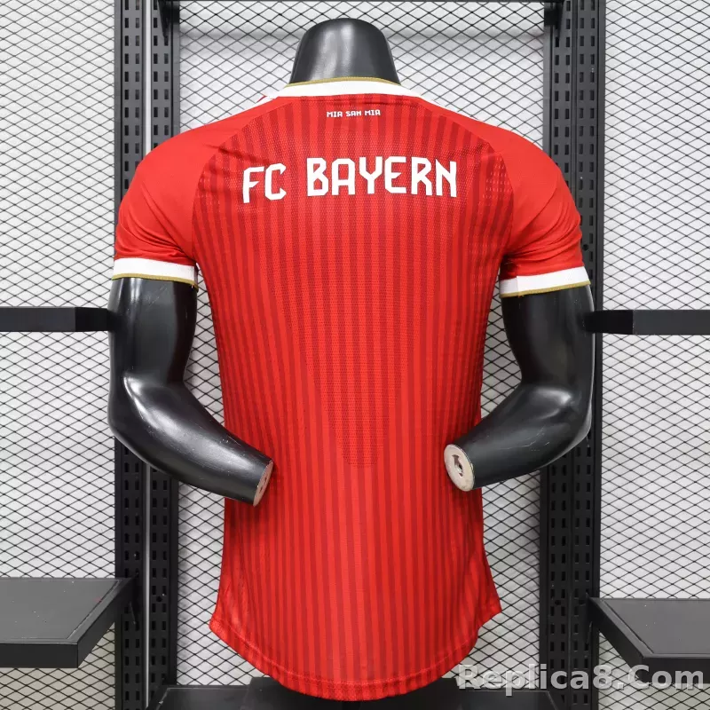 26-27 Bayern Munich Home Football Jersey Player Version - detail