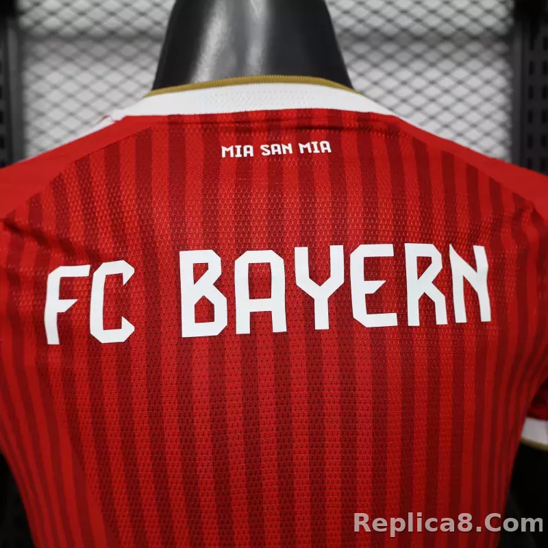 26-27 Bayern Munich Home Football Jersey Player Version - detail