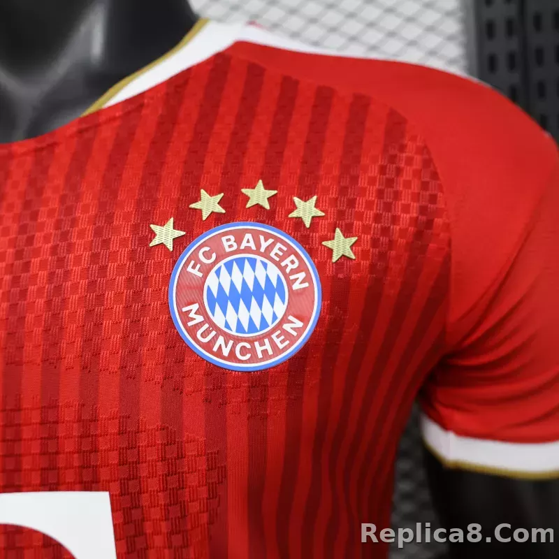 26-27 Bayern Munich Home Football Jersey Player Version - detail