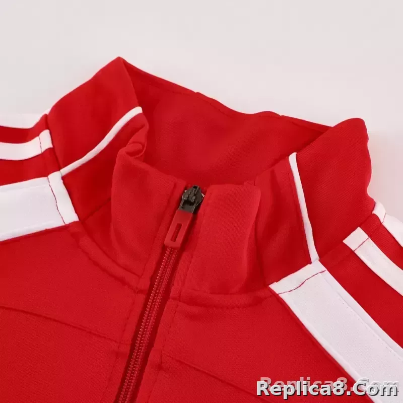 25-26 Bayern Munich Anthem Jacket Kit Red - detail