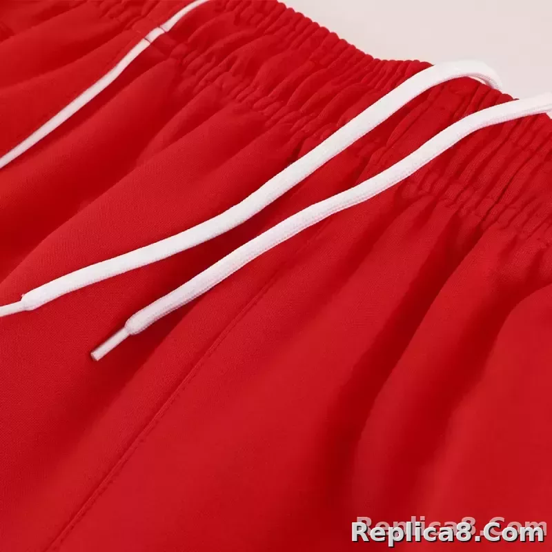 25-26 Bayern Munich Anthem Jacket Kit Red - detail