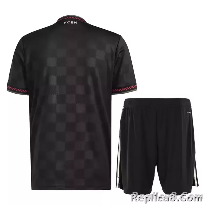 25-26 Bayern Munich Third Away Football Kit Jersey+Shorts - detail
