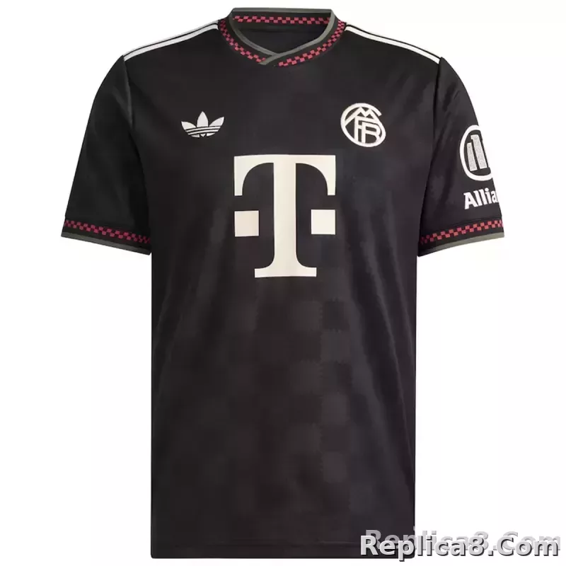 25-26 Bayern Munich Third Away Football Kit Jersey+Shorts - detail