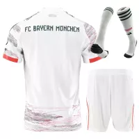 25-26 Bayern Munich Away Football Full Kit Jersey+Shorts+Socks - view 3