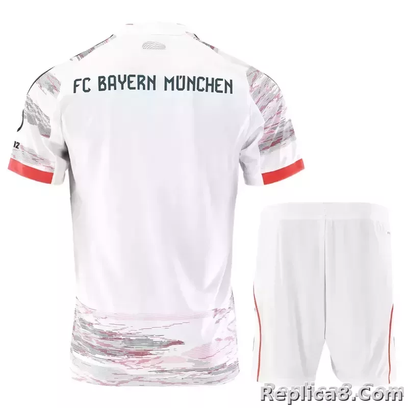 25-26 Bayern Munich Away Football Kit Jersey+Shorts - detail