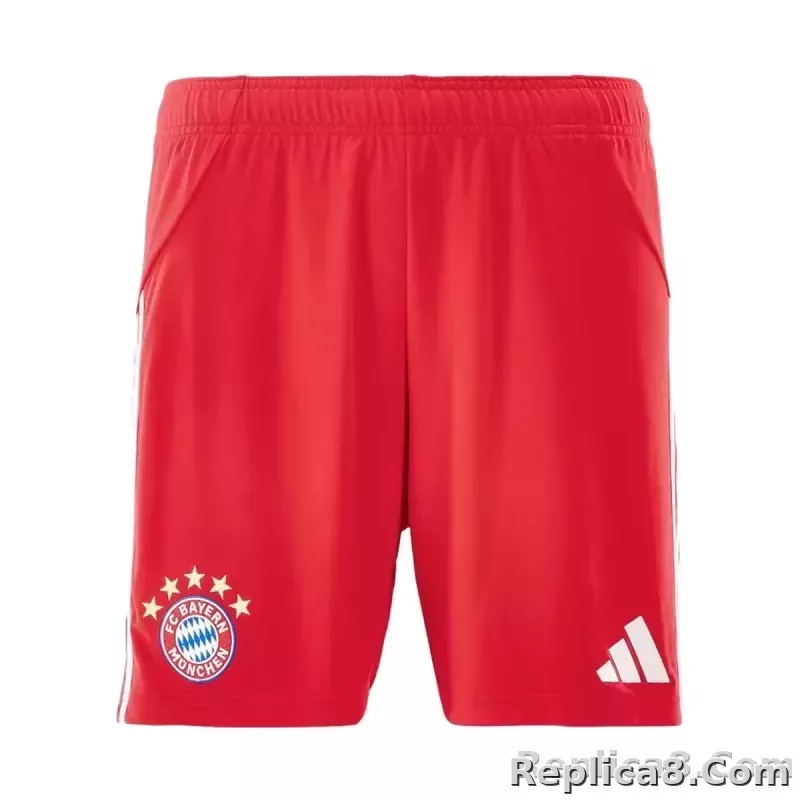25-26 Bayern Munich Home Football Kit Jersey+Shorts - detail