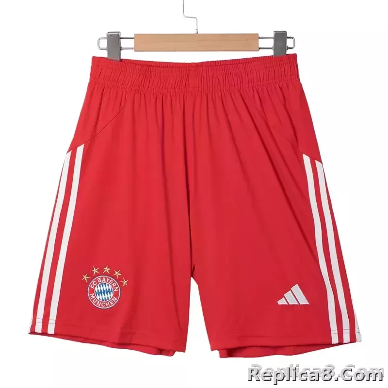 25-26 Bayern Munich Home Football Kit Jersey+Shorts - detail