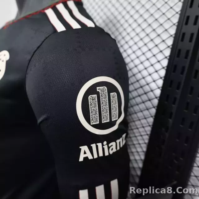 25-26 Bayern Munich Third Away Jersey Player Version Long Sleeve - detail