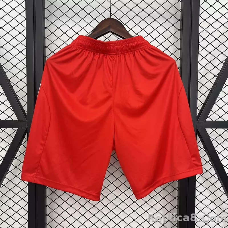 25-26 Bayern Munich Home Soccer Shorts - detail