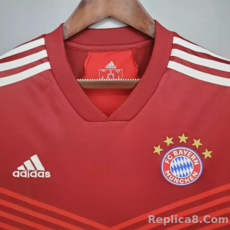 2021-22 Bayern Munich Home Retro Jersey - detail
