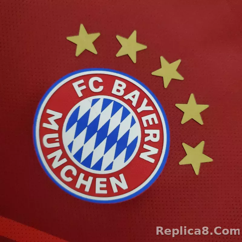 2021-22 Bayern Munich Home Retro Jersey - detail