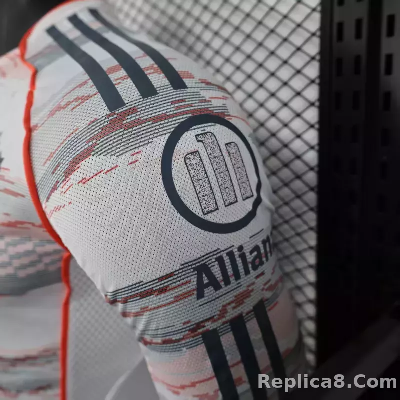 25-26 Bayern Munich Away Jersey Player Version Long Sleeve - detail