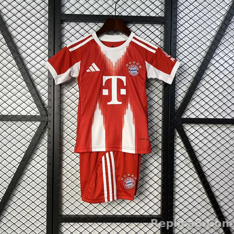 Bayern München 25-26 Bayern Munich Home Football Kids Kit Jersey+Shorts Review: Is It Worth the Investment?