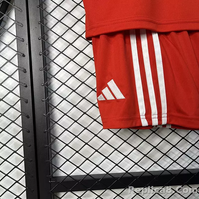 25-26 Bayern Munich Home Football Kids Kit Jersey+Shorts - detail