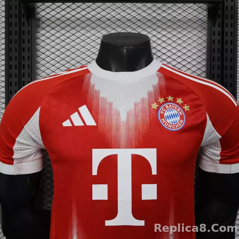 25-26 Bayern Munich Home Football Jersey - detail