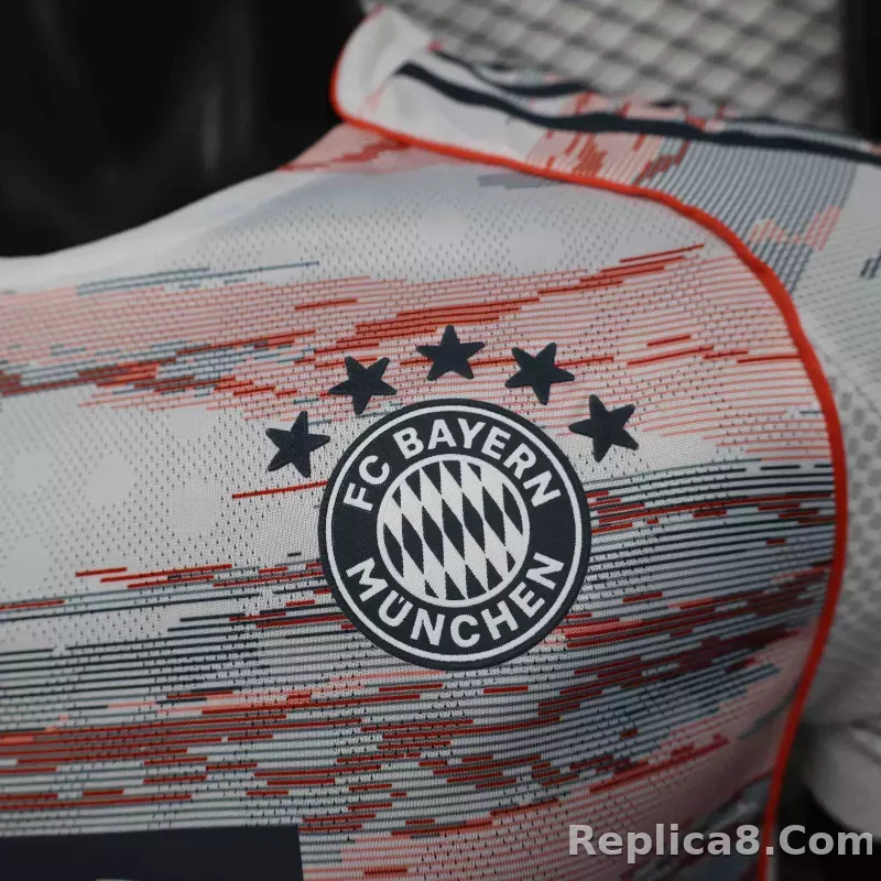 25-26 Bayern Munich Away Jersey - detail