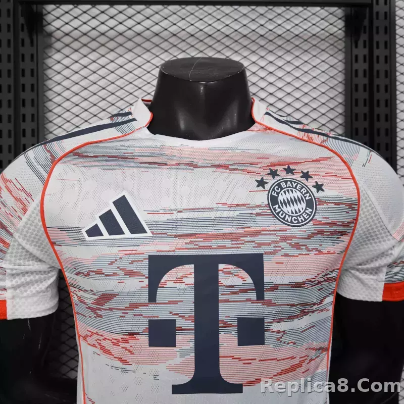 25-26 Bayern Munich Away Jersey - detail