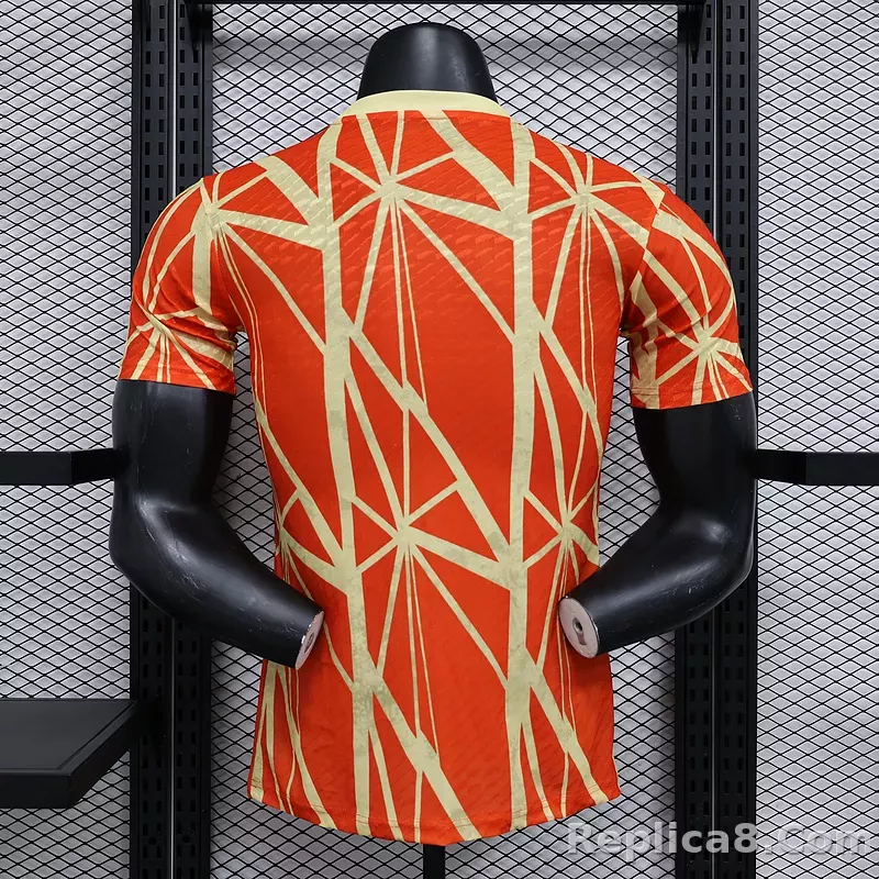 24-25 Bayern Orange Player Version Jersey - detail