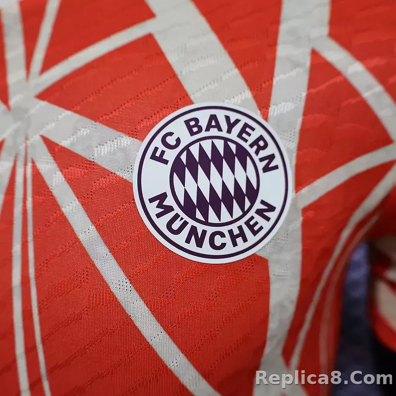 24-25 Bayern Orange Player Version Jersey - detail