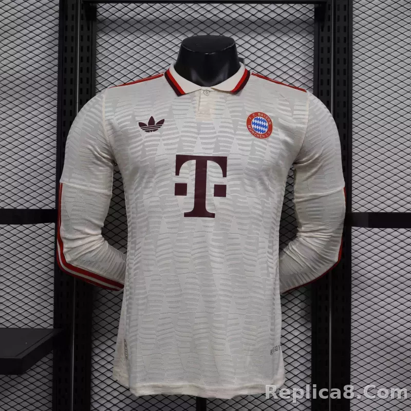 24-25 Bayern Munich Third Away Player Version Long Sleeve