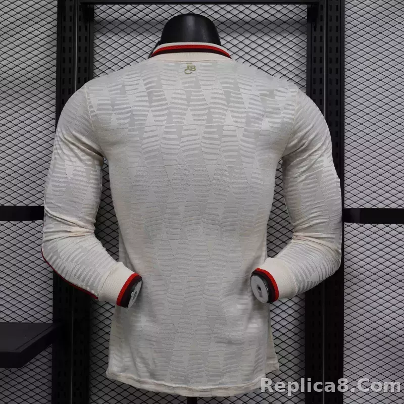 24-25 Bayern Munich Third Away Player Version Long Sleeve - detail