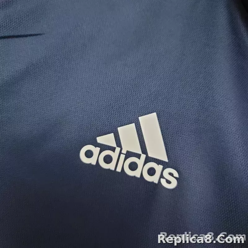 2021 Windbreaker Football Jersey Bayern Munich Royal Blue 1:1 Thai Quality - detail