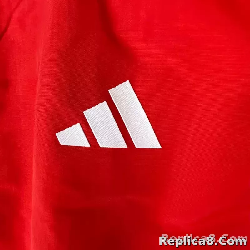 2023-2024 Bayern Munich Reversible Windbreaker （Red-white）Soccer Jersey 1:1 Thai Quality - detail