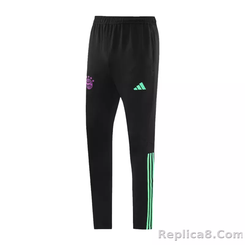 Bayern Munich Training Kit (Jacket+Pants) Black 2023/24 - detail