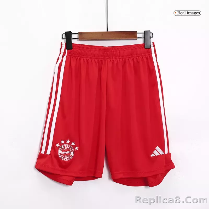 23-24 Bayern Munich Home Soccer Shorts - detail